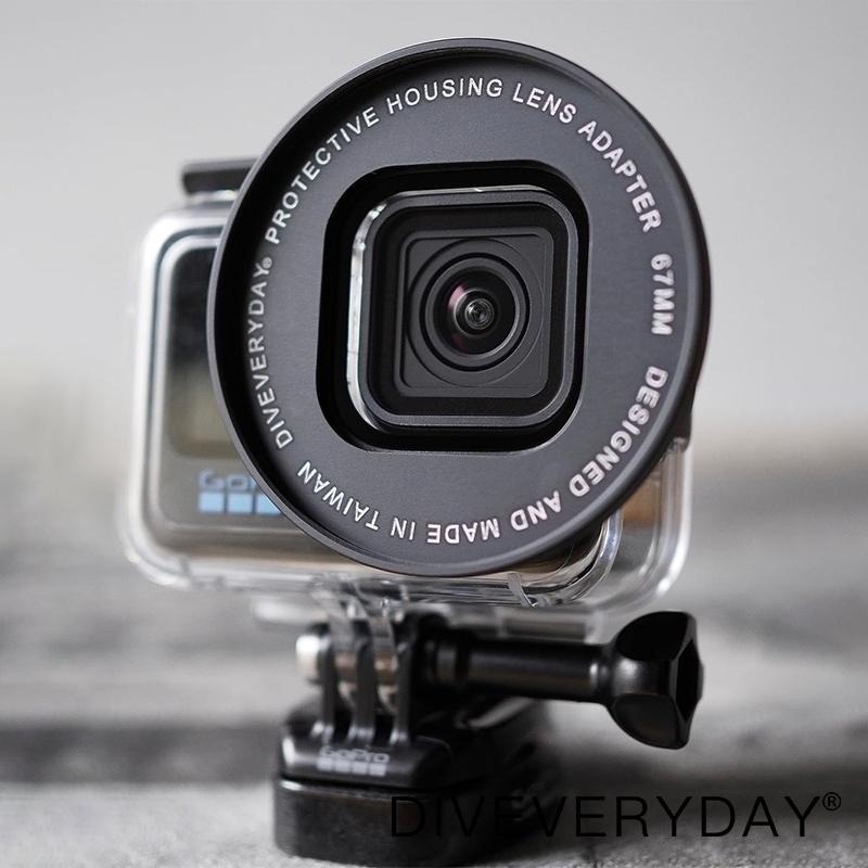 【彈藥庫】Diveveryday GoPro 潛水殼鏡頭轉接座 轉M67 #DED-GP13-M67-細節圖5