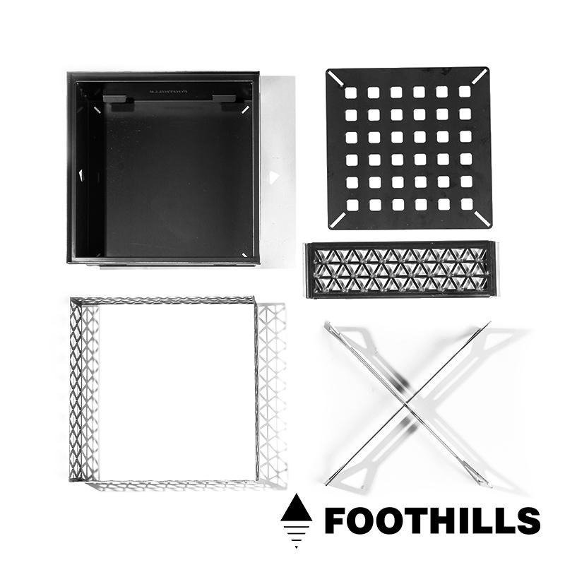 【彈藥庫】FOOTHILLS 山麓焚火台(含收納袋、隔熱板) #FTS-001-細節圖3