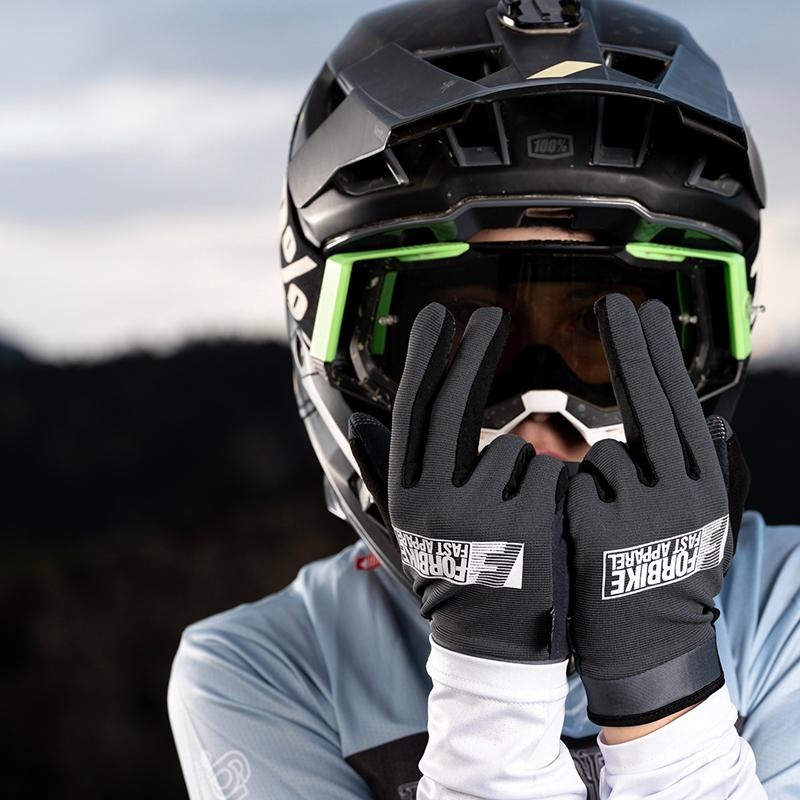 【彈藥庫】FORBIKE 兒童登山車全指手套 八T/紅鶴/鐵灰 3款-細節圖3