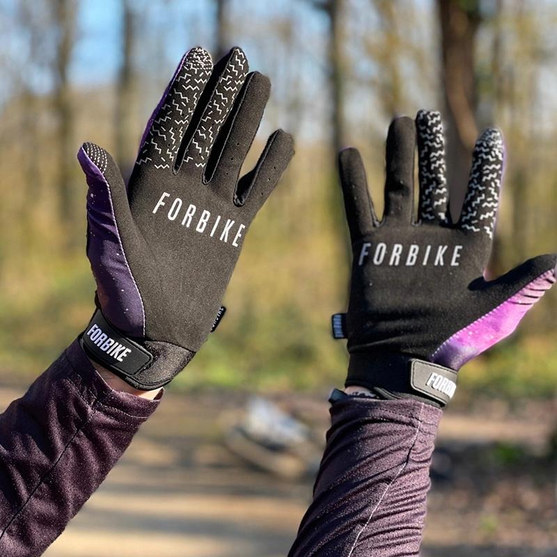 【彈藥庫】FORBIKE 兒童登山車全指手套 招財貓/星際貓貓/鴨綠 3款-細節圖6