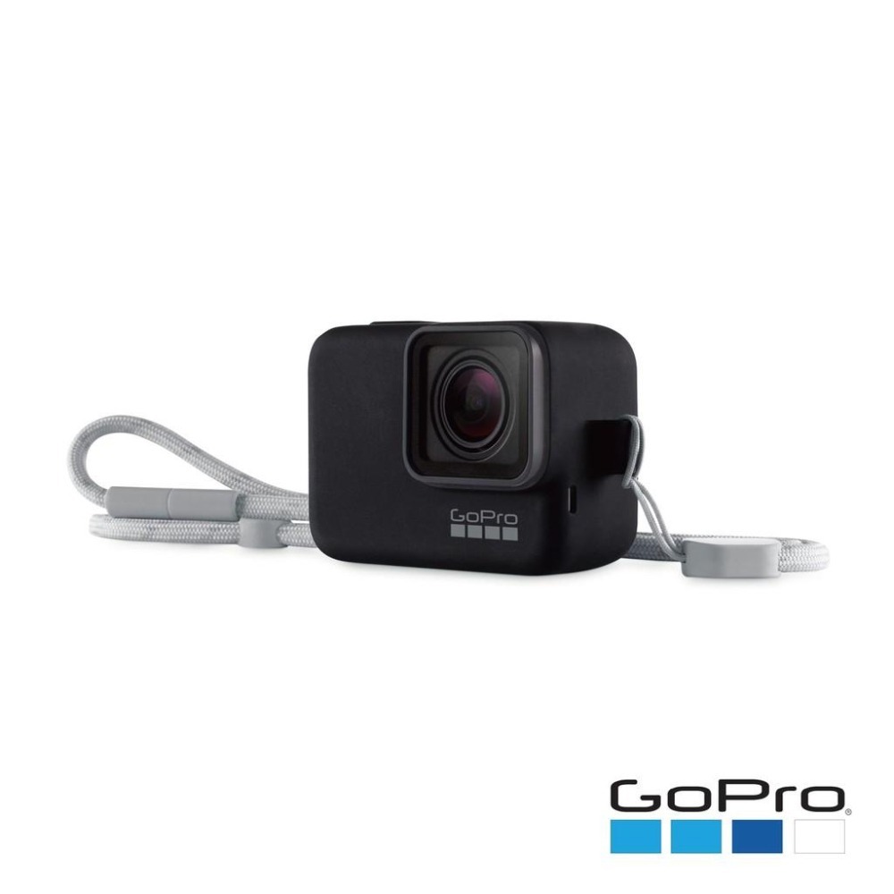 【彈藥庫】GoPro HERO 7/6/5 矽膠保護套 + 掛繩（11色） #ACSST-細節圖2