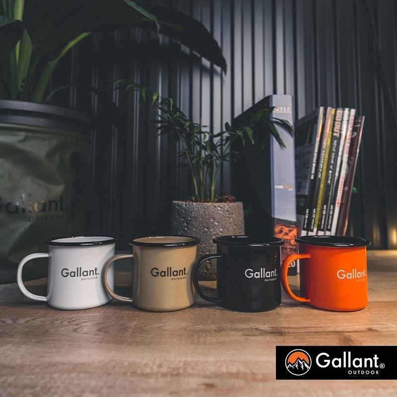 【彈藥庫】Gallant Outdoor® Enamel Camp Mug 珐瑯杯 #glntca007-細節圖2