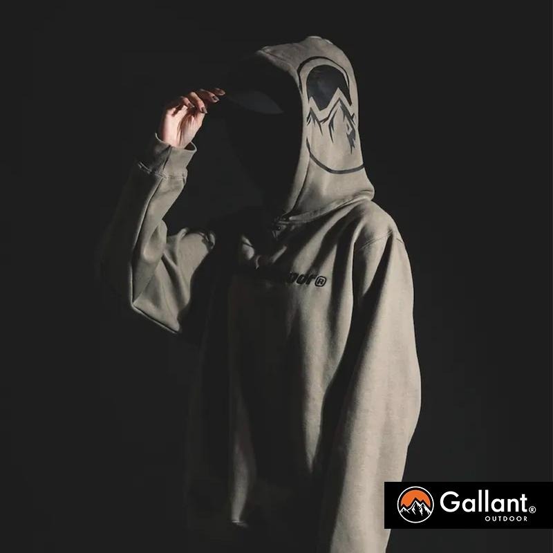 【彈藥庫】GLNT The Lettering Hoodie 帽T（黑/灰）#glnt-atl-011-細節圖6