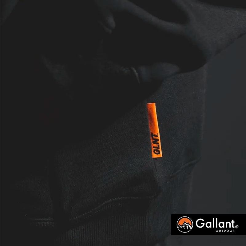 【彈藥庫】GLNT The Lettering Hoodie 帽T（黑/灰）#glnt-atl-011-細節圖8