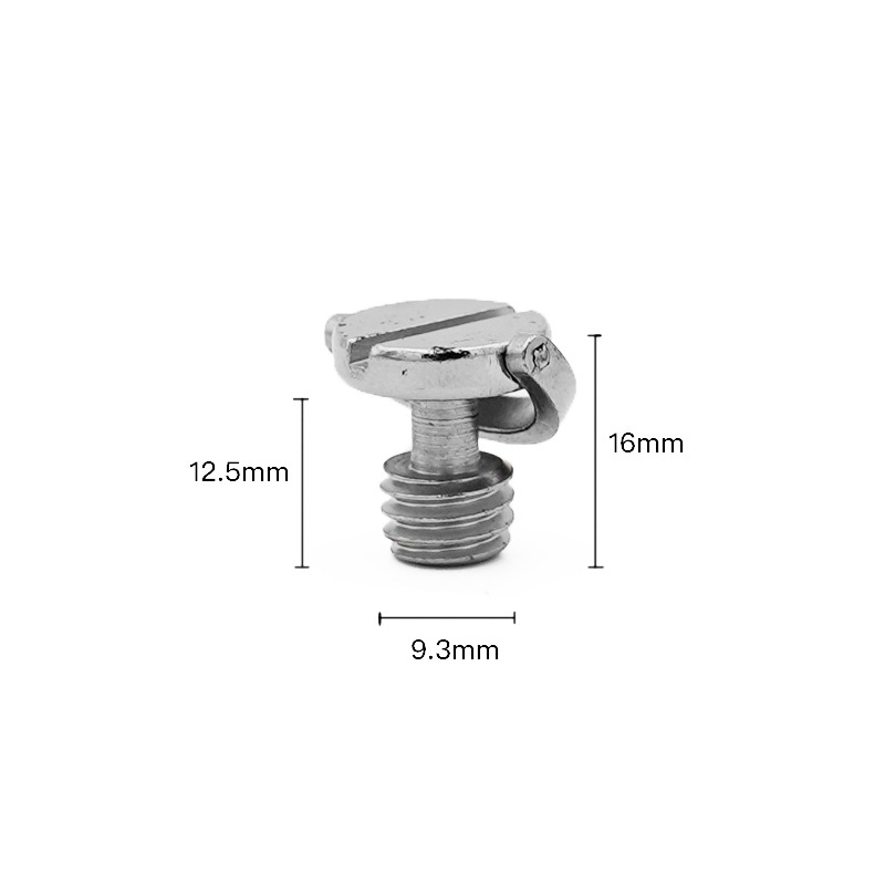 【彈藥庫】GoPro 快拆板用螺絲（1/4螺絲 / 3/8螺絲）#DFA-S004-C01 #DFA-S004-C02-規格圖5