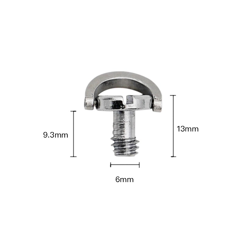 【彈藥庫】GoPro 快拆板用螺絲（1/4螺絲 / 3/8螺絲）#DFA-S004-C01 #DFA-S004-C02-規格圖5