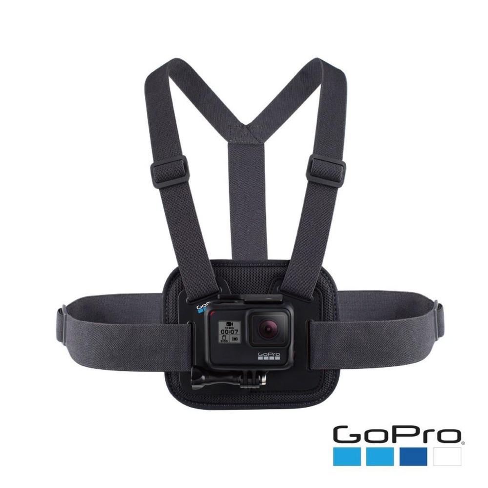 【彈藥庫】GoPro 運動套件 (胸前綁帶+把手/座桿/滑雪桿固定座+收納包) #AKTAC-001-細節圖3