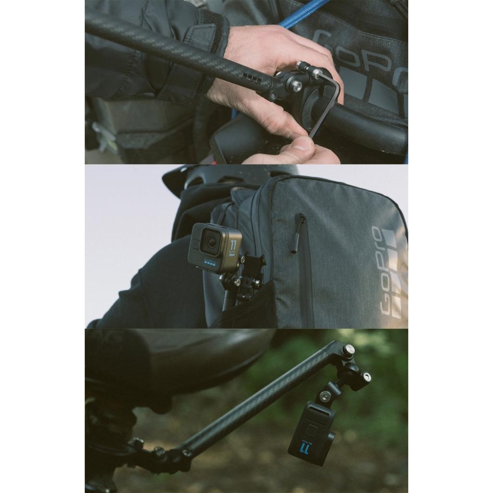 【彈藥庫】GoPro BOOM + 桿式固定座 延長臂套件 #AEXTM-011-細節圖6