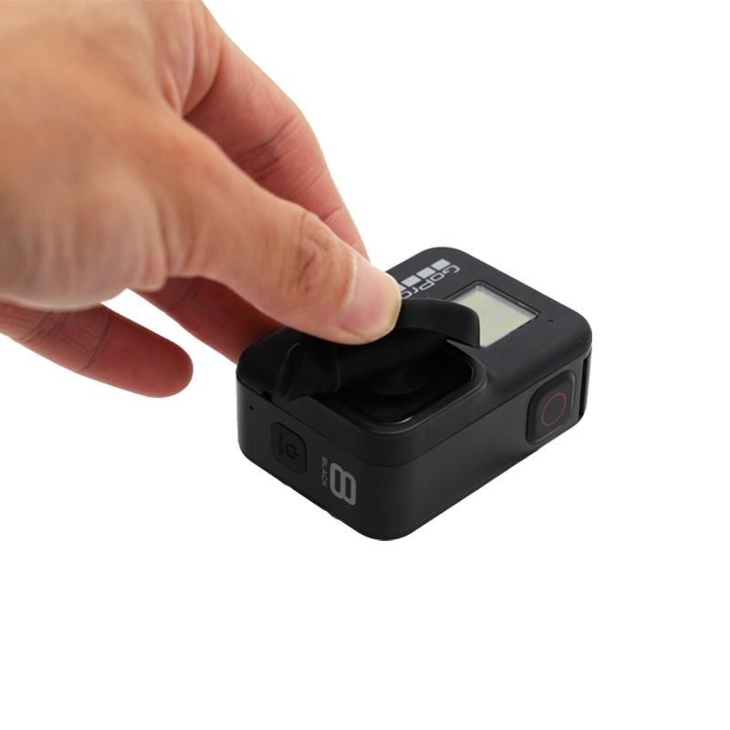 【彈藥庫】GoPro HERO 13/12/11/10/9/8 矽膠鏡頭保護蓋 吸盤鏡頭蓋 #DFG-L001-J01-細節圖6