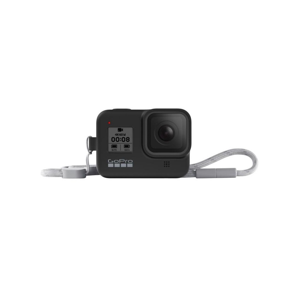 【彈藥庫】GoPro HERO 8 BLACK 矽膠保護套 + 掛繩（8色） #AJSST-細節圖2