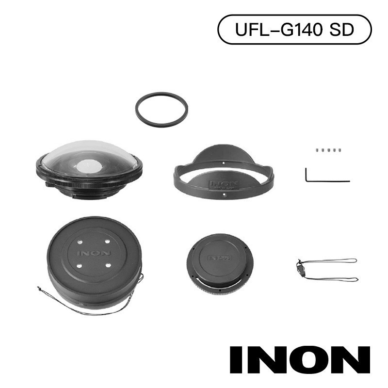 【彈藥庫】INON UFL-G140 SD 壓克力水中半魚眼鏡頭 #UFL-G140-SD-細節圖5