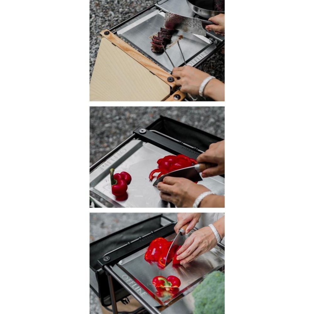 【彈藥庫】OFFLINE 離線桌-不鏽鋼切菜托盤 #OFL-OFTSCT-細節圖7