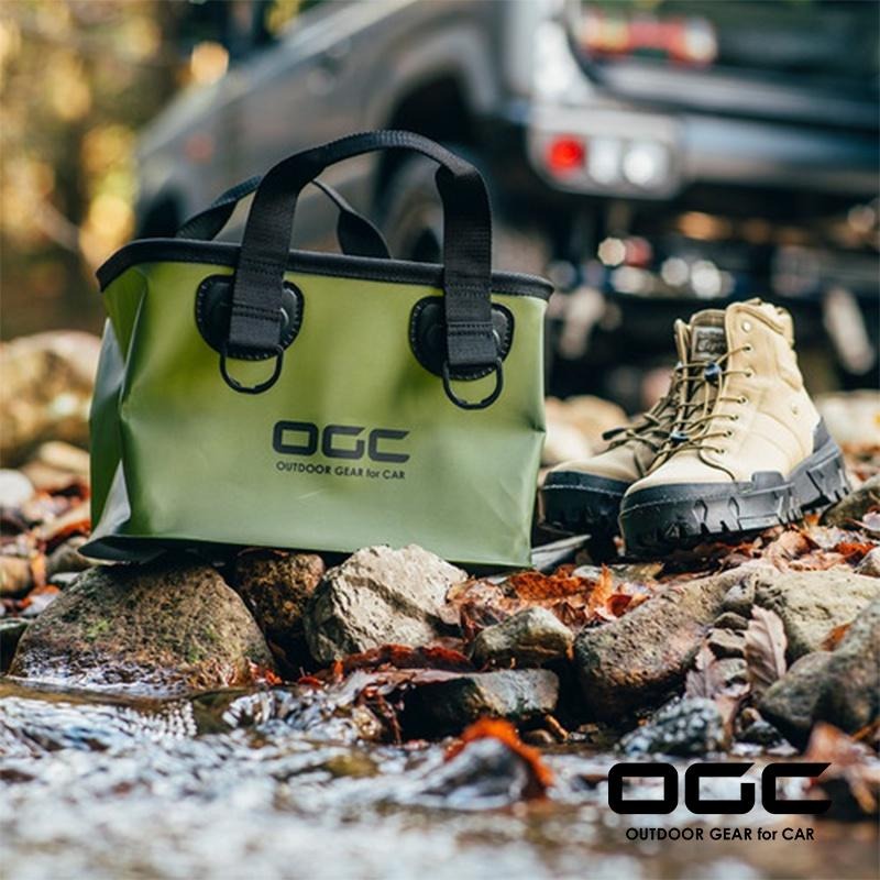 【彈藥庫】OGC 置物袋 可水洗 儲水袋 洗衣籃 16L  車用配備 露營 #PT8631-OD-細節圖4