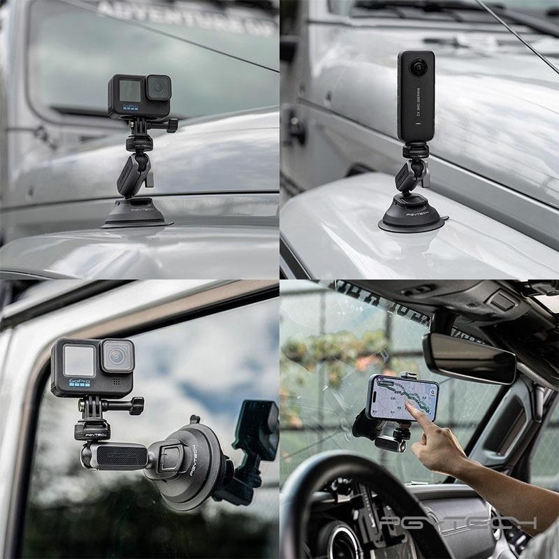 【彈藥庫】PGYTECH CapLock 運動相機吸盤支架 #P-GM-223-細節圖8