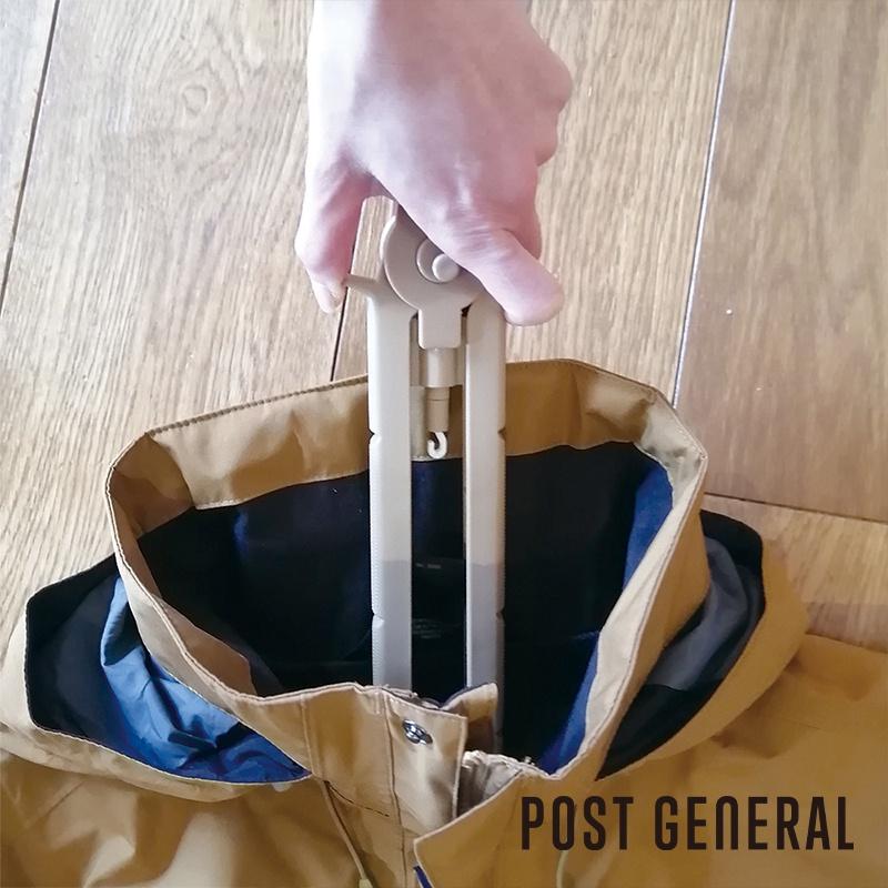 【彈藥庫】POST GENERAL 多用途可折疊式收納衣架（2入）戶外風格 旅行衣架 露營-細節圖3