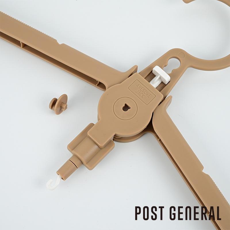 【彈藥庫】POST GENERAL 多用途可折疊式收納衣架（2入）戶外風格 旅行衣架 露營-細節圖8