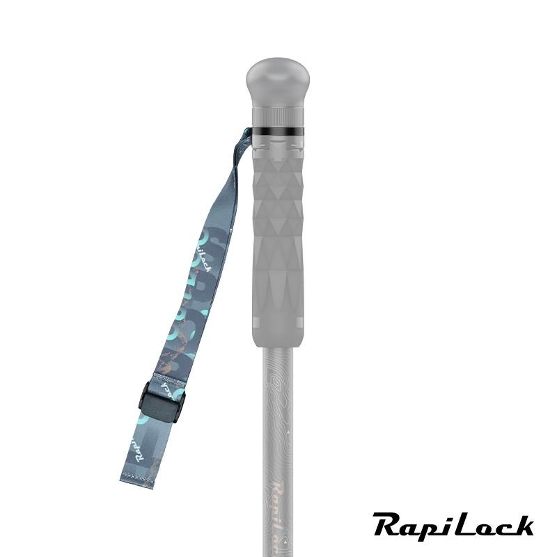 【彈藥庫】RapiLock 登山杖零配件-手腕織帶-灰色 #RPL-PLS-GRAY-細節圖3