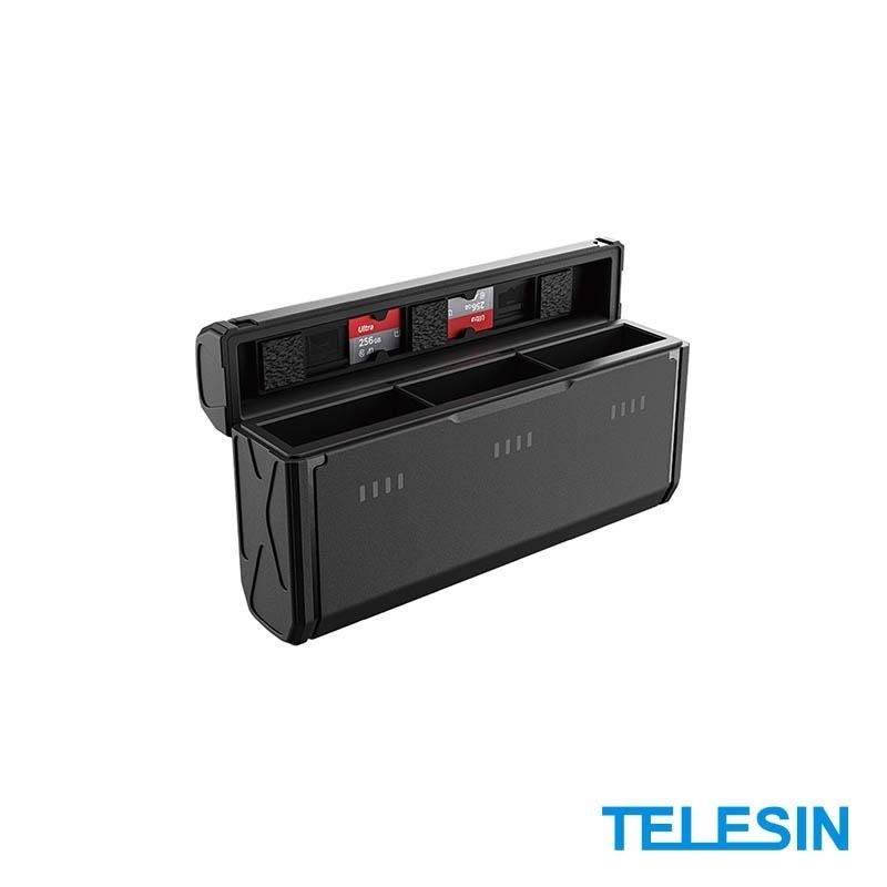 【彈藥庫】TELESIN GoPro HERO 12/11/10/9 口袋式充電盒 ＃GP-HPK-011-細節圖4