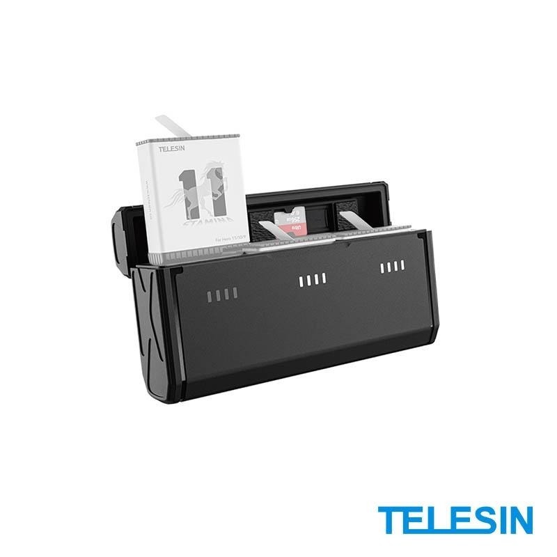 【彈藥庫】TELESIN GoPro HERO 12/11/10/9 口袋式充電盒 ＃GP-HPK-011-細節圖5