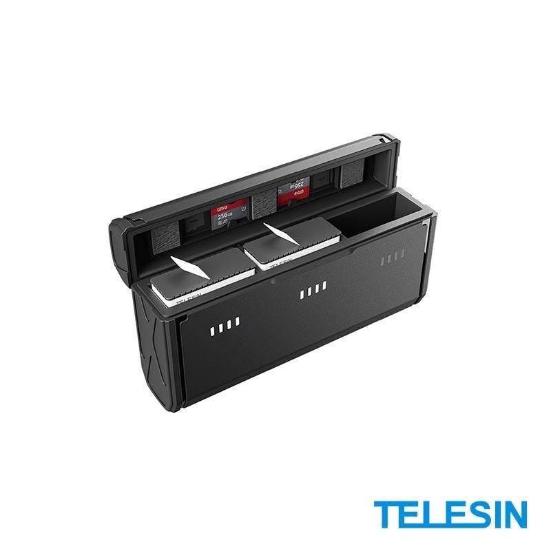 【彈藥庫】TELESIN GoPro HERO 12/11/10/9 口袋式充電盒 ＃GP-HPK-011-細節圖6