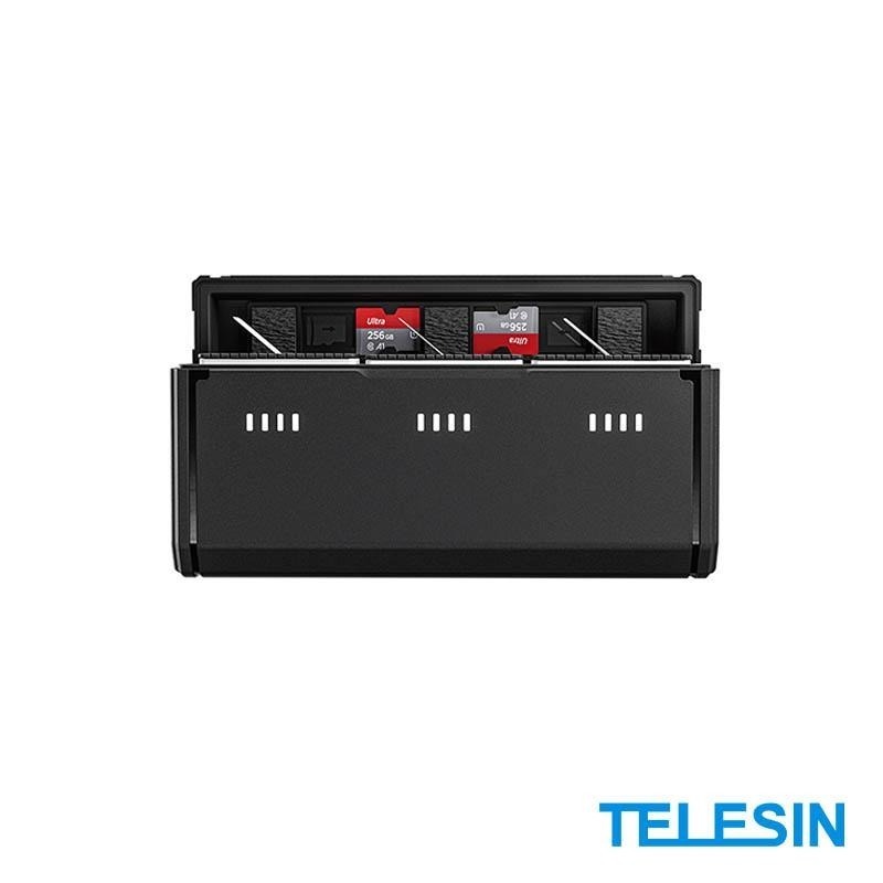 【彈藥庫】TELESIN GoPro HERO 12/11/10/9 口袋式充電盒 ＃GP-HPK-011-細節圖9