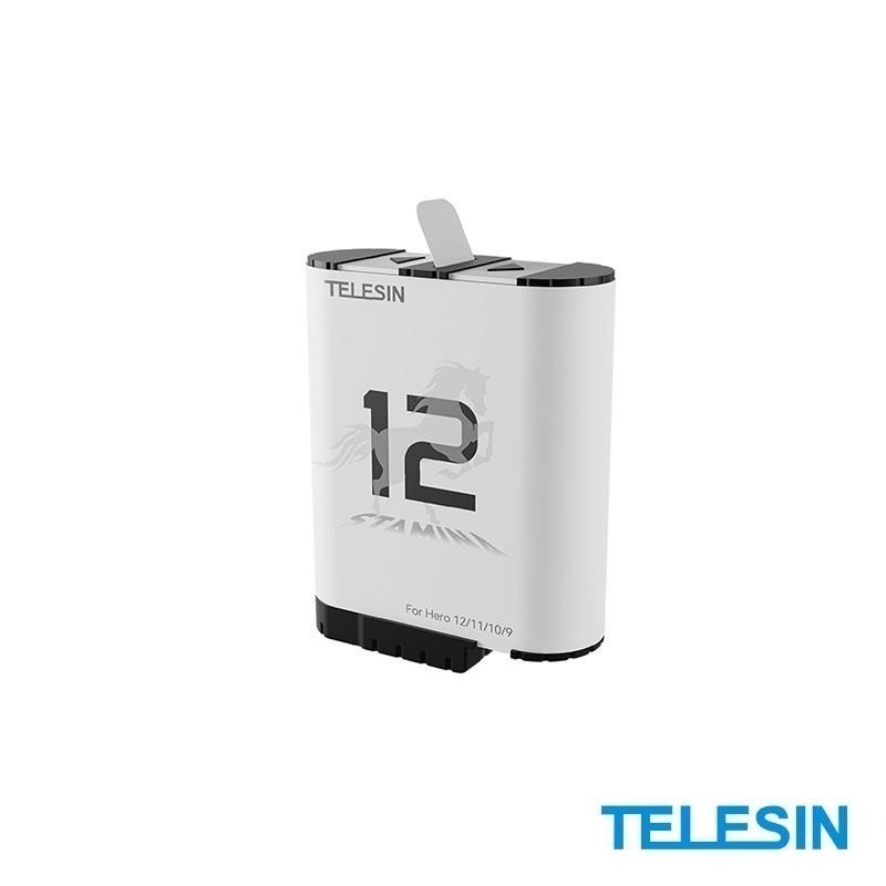 【彈藥庫】TELESIN GoPro HERO 12/11/10/9 高性能電池 #GP-HPB-012-細節圖4