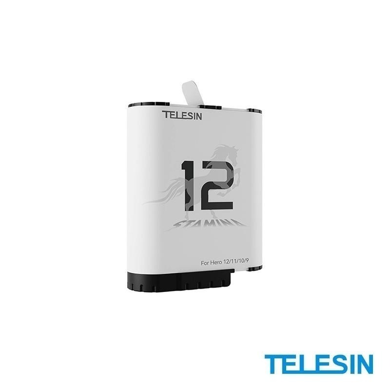 【彈藥庫】TELESIN GoPro HERO 12/11/10/9 高性能電池 #GP-HPB-012-細節圖5