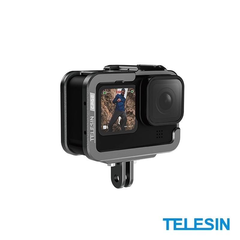 【彈藥庫】TELESIN GoPro HERO 12/11/10/9鋁合金橫豎兔籠 #GP-FMS-G11-TZ(新)-細節圖8