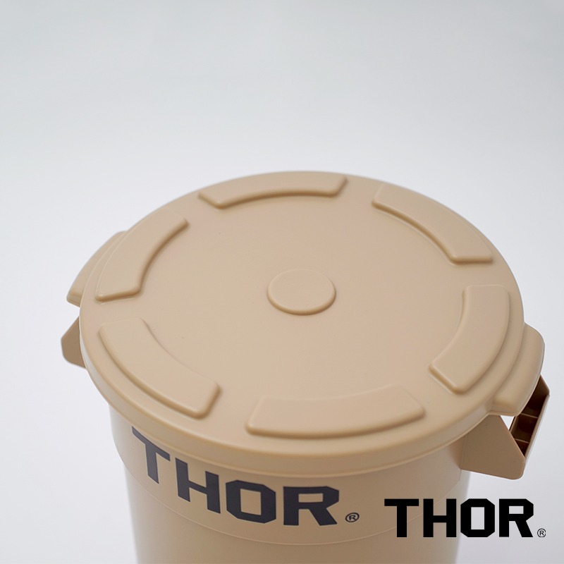 【彈藥庫】THOR 多功能圓筒帶蓋收納桶 12L Round Container #1003X-細節圖11