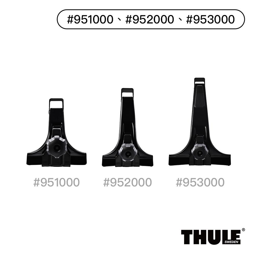 【彈藥庫】Thule Raingutter Foot 有排水溝車頂架腳座 #951 #952 #953-細節圖2