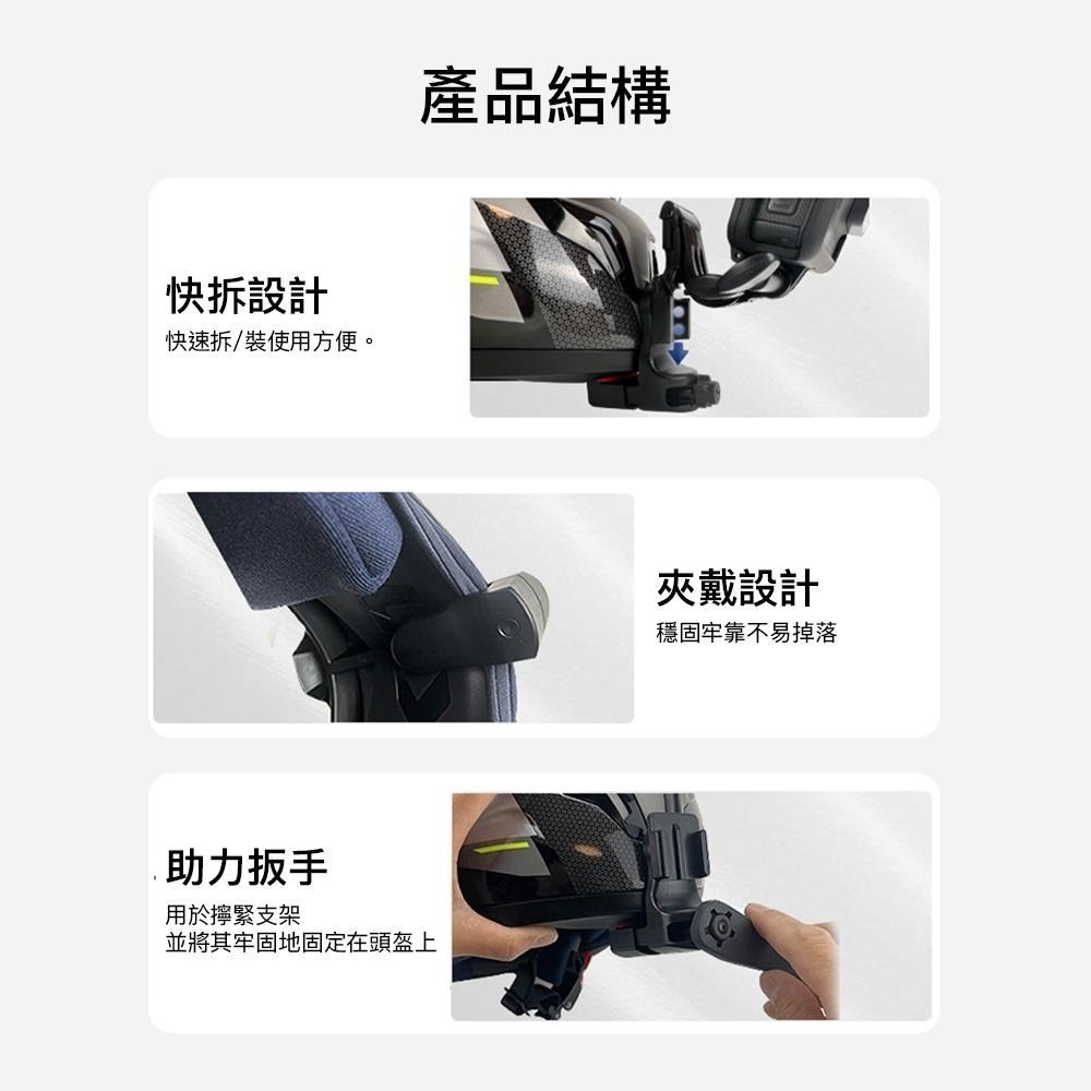 【彈藥庫】TUYU 第三代安全帽下巴支架 #TY96-細節圖3