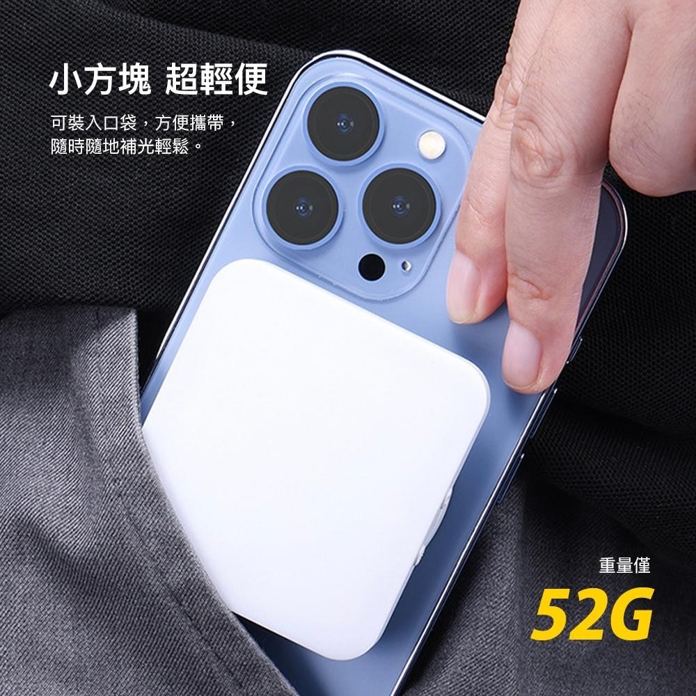 【彈藥庫】Ulanzi LT010 Magsafe 鋁合金翻折手機補光燈-白 #Ulanzi-3045-細節圖8