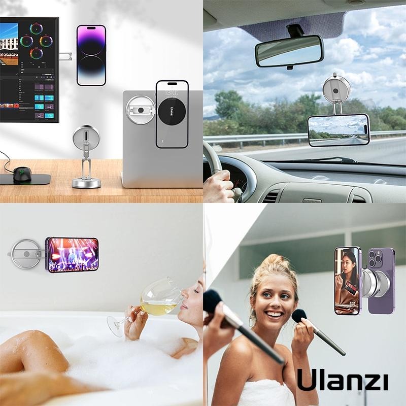 【彈藥庫】Ulanzi TB13 Magsafe 吸盤折疊支架 #Ulanzi-T051GBS1-細節圖3