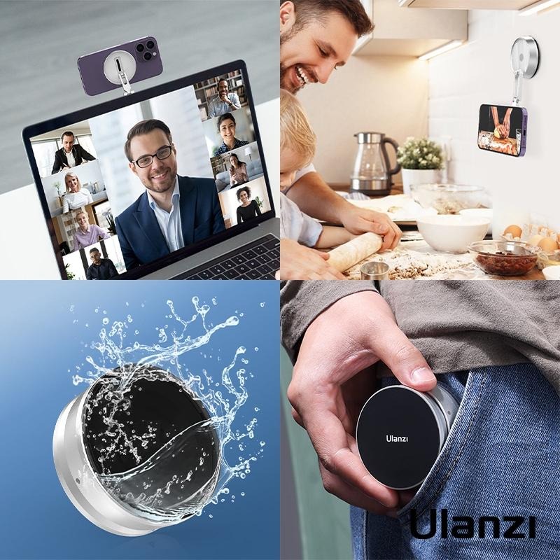 【彈藥庫】Ulanzi TB13 Magsafe 吸盤折疊支架 #Ulanzi-T051GBS1-細節圖4