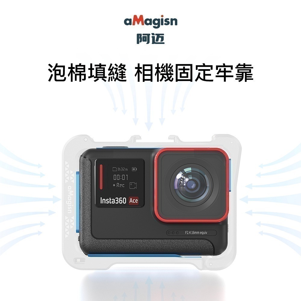 【彈藥庫】aMagisn Insta360 Ace Pro 2/Ace Pro/Ace金屬兔籠#AC01-A#AC33-細節圖5