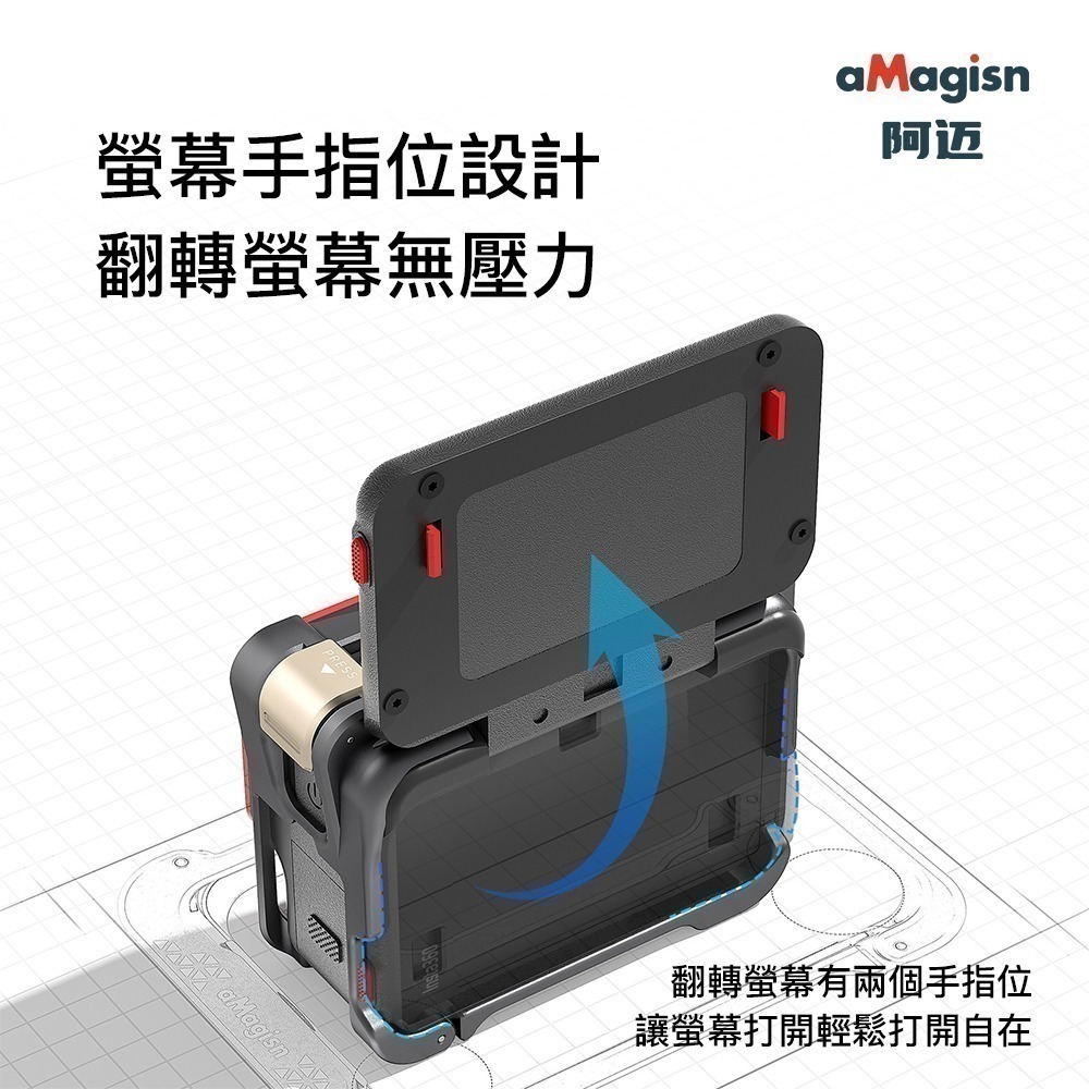 【彈藥庫】aMagisn Insta360 Ace Pro 2/Ace Pro/Ace金屬兔籠#AC01-A#AC33-細節圖6