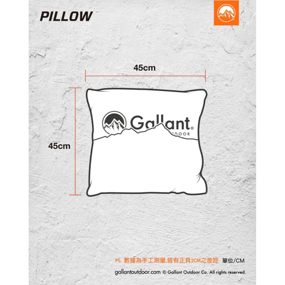 【彈藥庫】GLNT Polartec® High Loft® Pillow 抱枕 #glntca060-細節圖3