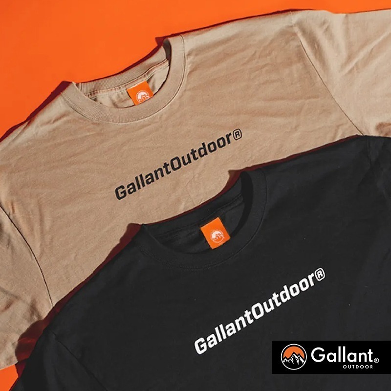 【彈藥庫】Gallant Outdoor®️ The Lettering Logo T #glnt-at-009-細節圖3