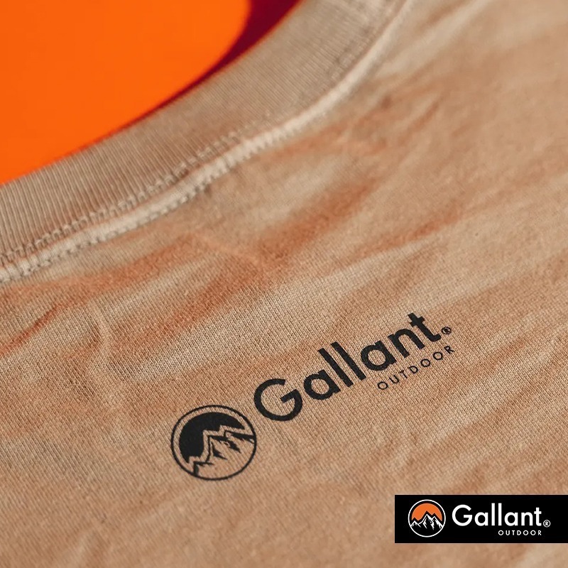 【彈藥庫】Gallant Outdoor®️ The Lettering Logo T #glnt-at-009-細節圖5