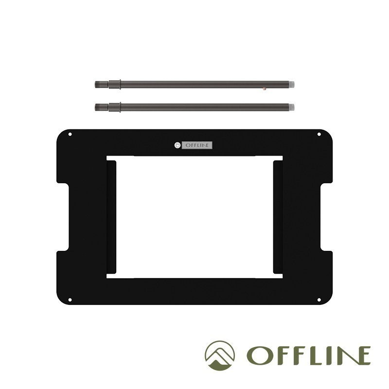 【彈藥庫】OFFLINE 離線桌-1單位跨接鐵板(黑/沙/銀) #OFL-OFTE1U-C-細節圖2