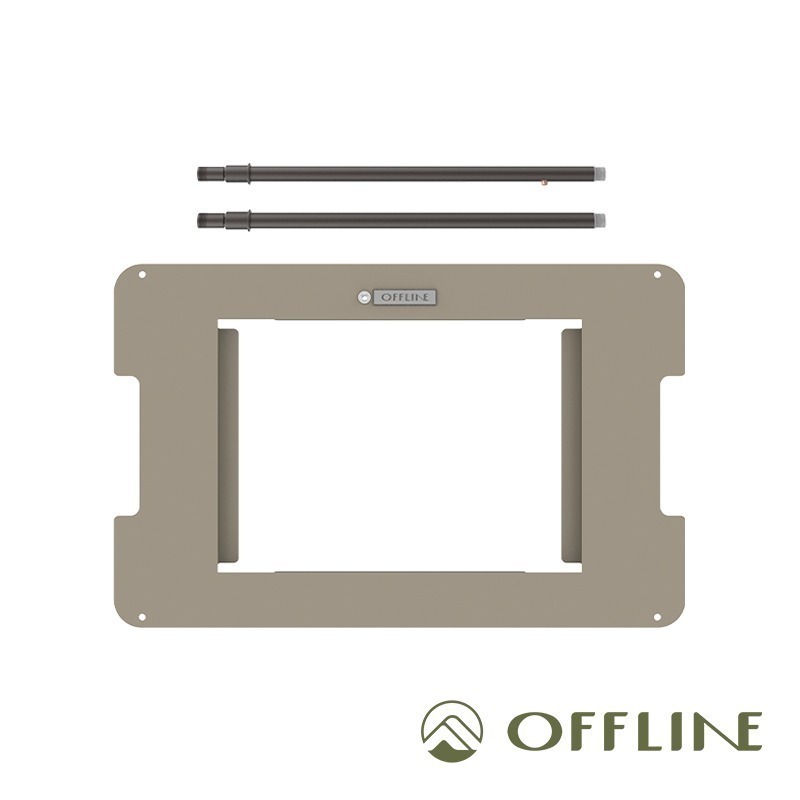 【彈藥庫】OFFLINE 離線桌-1單位跨接鐵板(黑/沙/銀) #OFL-OFTE1U-C-細節圖3