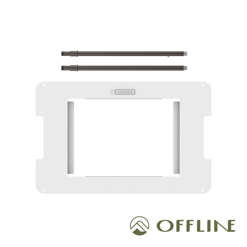 【彈藥庫】OFFLINE 離線桌-1單位跨接鐵板(黑/沙/銀) #OFL-OFTE1U-C-細節圖4