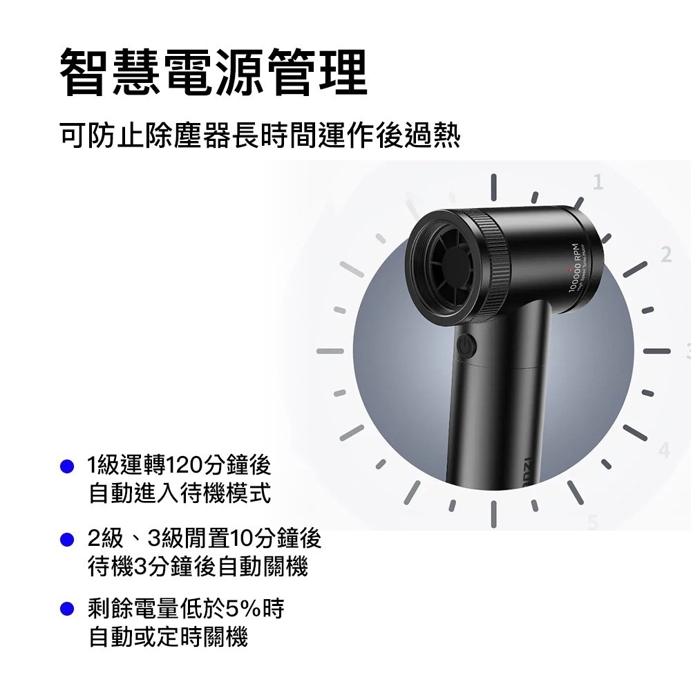 【彈藥庫】Ulanzi BS380FB 高速電動氣吹-黑色 全能套件組(不含主機) #Ulanzi-C073GBR1-細節圖8