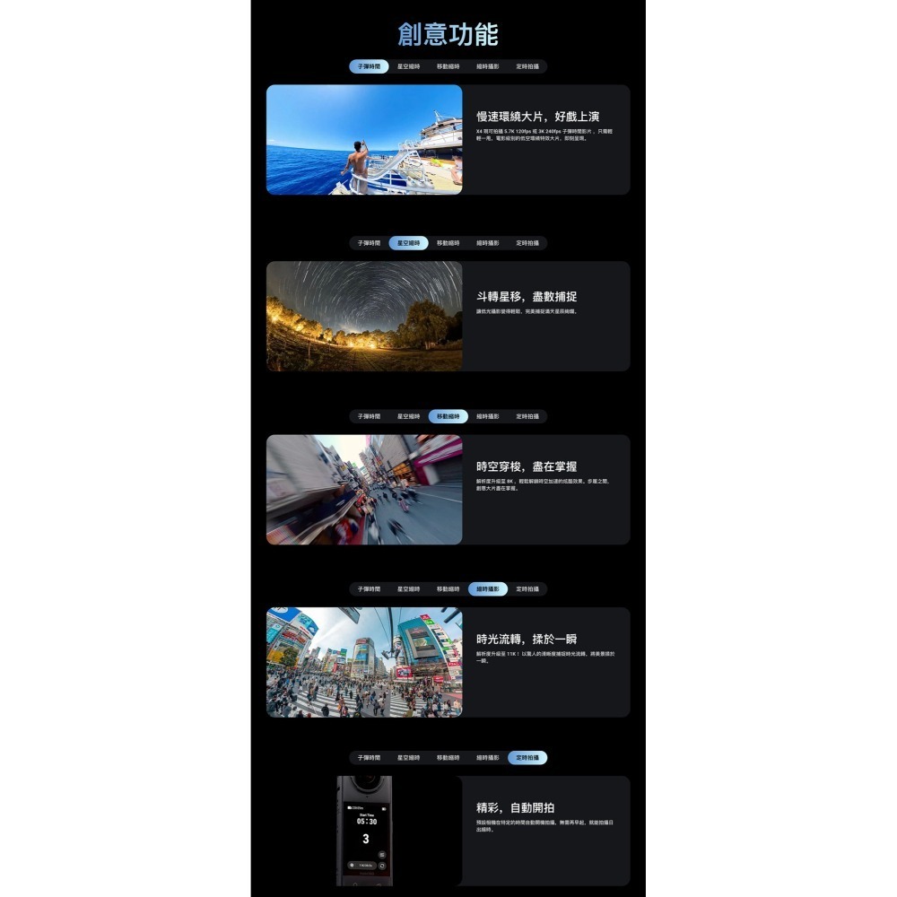 【彈藥庫】Insta360 X4 全景攝影機 標準套裝 #CINSABMA-細節圖10