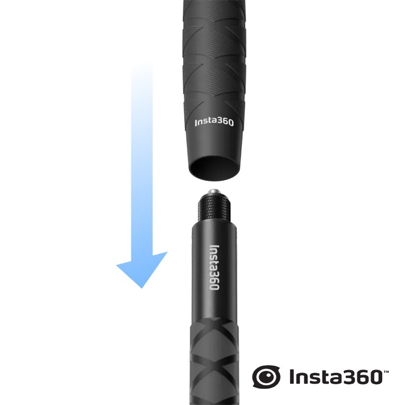 【彈藥庫】Insta360 標準省力握把（適用114cm/85cm隱形自拍棒） #CINSBAVY-細節圖4