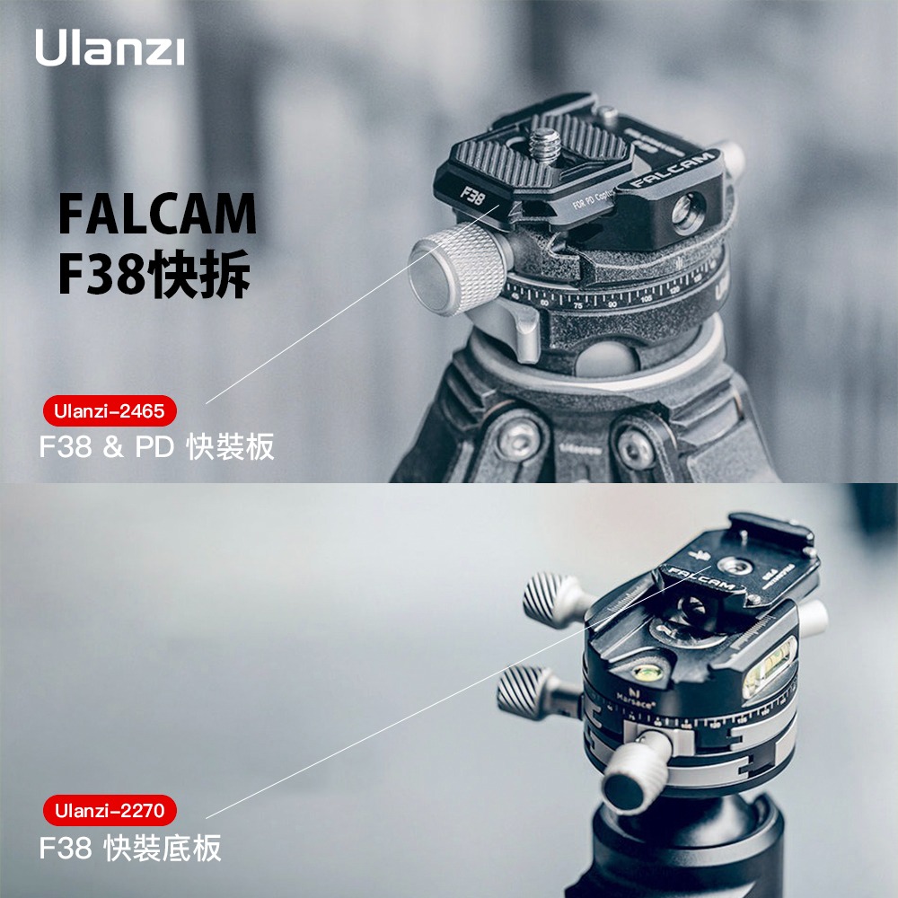 【彈藥庫】Ulanzi FALCAM F38&PD快裝板/F38快裝底板#Ulanzi-2465#Ulanzi-2270-細節圖2