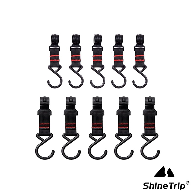 【彈藥庫】ShineTrip 置物架掛鉤 5入（小/大） #SNT-001-S #SNT-001-L-細節圖2