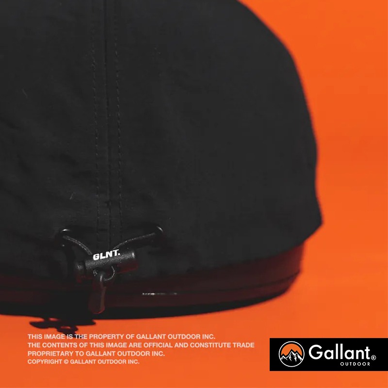 【彈藥庫】GLNT  N66 RapidDry™ Cap 電繡快乾老帽 #glnt-ah-015-blk-細節圖5