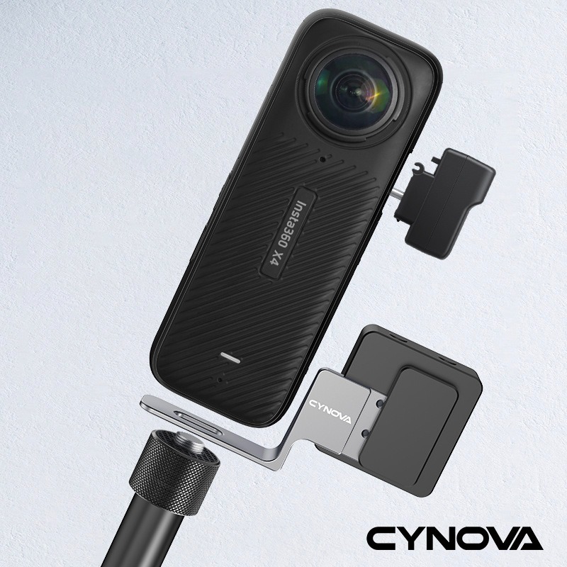 【彈藥庫】CYNOVA Insta360 X4/X3/X2 麥克風專用冷靴 #OX4-LX-CY-細節圖3