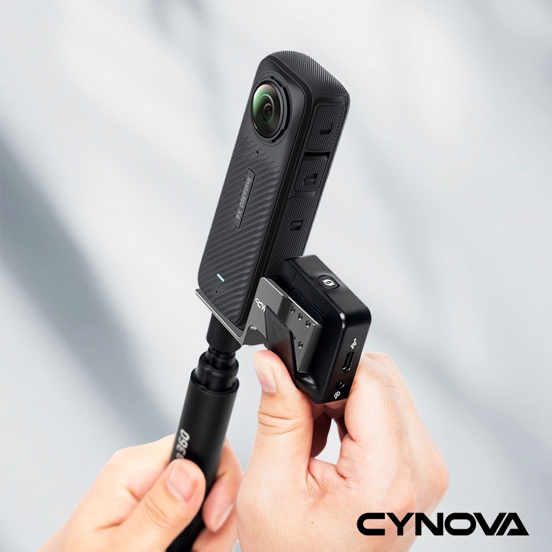 【彈藥庫】CYNOVA Insta360 X4/X3/X2 麥克風專用冷靴 #OX4-LX-CY-細節圖5